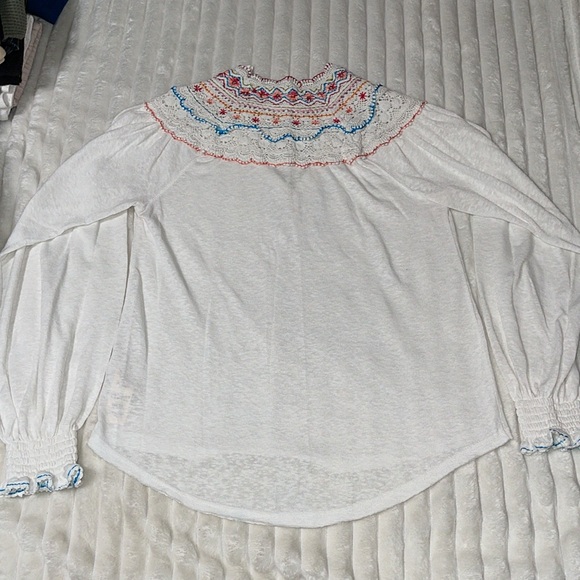 Free People Embroidery Long sleeve | Size XS - Picture 7 of 8